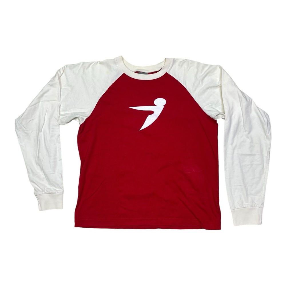Diesl 55Dsl T-Shirt Long Sleeve T Raglan Logo Print Cotton Size S Unisex